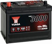 Yuasa YBX3069 12V 72Ah 630A SMF Battery