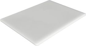 Commercial Plastic Cutting Board NSF, Extra Large - 24 x 18 x 0.5 Inch (White)