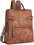 FADEON Leather Laptop Backpack for 