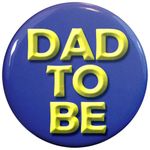 Henry the Buttonsmith Dad to Be 2.25" Pinback Button