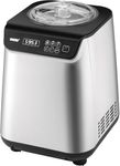 Unold Ice Cream Maker Uno 48825 - Compact Design - Fully Automatic Self Cooling - 135W Electric Compressor - 1.2L Stainless Steel Bowl - Ready in 30 Minutes