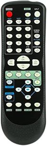 Allimity NF605UD Replacement Remote Compatible with Emerson Sylvania LCD TV/DVD Combo LD195EM8 LD195EM82 LD195EM87 LD195SL8 LD195SL8A sub NF601UD NF602UD NF603UD LD155SC8 LD200SL9 LC155SC8 LC200EM8G