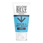 Below the Belt Jock Itch Cream – Men’s Groin Deodorant Applies as a Soothing Gel and Dries as Cooling Powder – Anti Ball Sweat for All Day Comfort