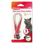 Beaphar – Soft Flea Collar for Cats – Repels Fleas For up to 8 Weeks – Adjustable Fit With Safety Mechanism – For Cats From 12 Weeks of Age – 1 x Sparkle Collar – Colour May Vary