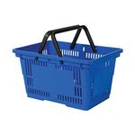 Bigapple 28L Shopping Basket - Blue (Pack of 1)