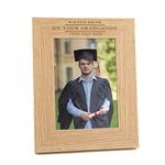 Personalised Graduation Photo Frame For Him/Graduation Presents For Him/Personalised Graduation Frame For Son/Graduation Gifts For Men - 6x4 7x5 8x6