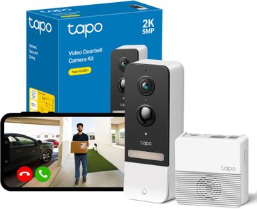 Tapo 2K Wireless Video Doorbell – Smart Home Security Camera