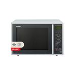 Sharp R959SLMAA Combination Microwave Oven, 40 Litre capacity, 900W, Silver