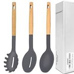 EANINNO Silicone Cooking Spoons Set