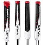 *NEW* Golf Pride 2024 Reverse Taper Round Medium Midsize Putter Grip - Enhanced Stroke Collection, Soft & Tacky, Superior Traction, 63g, 0.580 Round - Classic Black/White/Red