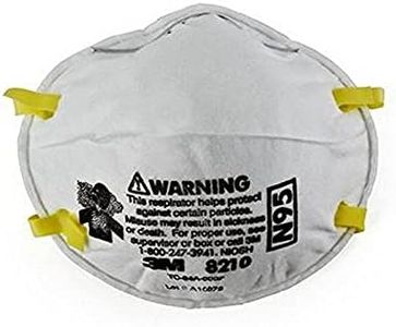 3M 50051138464573 8210 N95 Particulate Respirators, 20/Dispenser (Pack of 20)