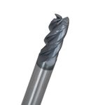 Rohit 4 Flute C-330 Solid Carbide Ultra Micro Grain Square Nose Corner Radius Variable Helix End Mills1/2" Cut Diameter 1" Cutting Length 1/2" Shank and 3: OAL