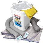 Oil-Dri L90435 Compact Universal 5-Gallon Bucket Spill Kit, 5-Gallon Maximum Absorption Capacity