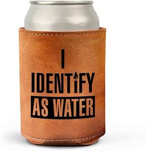 Gifts for Dad from Daughter, Son for Fathers Day - Dad Gifts, Men Gifts - Birthday Gifts for Men, Dad Birthday Gift, Birthday Gifts for Dad - Retirement Gifts for Men, Leather Can Cooler for Men 12Oz