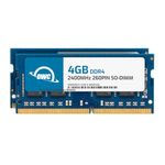 OWC 8GB (2 x 4GB) 2400MHZ DDR4 SO-DIMM PC4-19200 Memory Upgrade for 2017 iMac 27 inch with Retina 5K Display