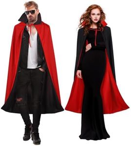 FOMIYES Capa de Halloween, capa unisex para adultos con capucha Capa de Navidad de Halloween Capa de bruja vampiro Disfraz de cosplay Capa para niños, Capa con capucha para Halloween Navidad