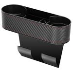 Universal Car Seat Drink Holder Mount Stand - Seat Seam Gap Wedge Storage Organizer for Cup Bottle Pen Phone