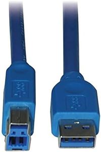 Tripp Lite USB 3.0 SuperSpeed Device Cable (AB M/M) Bleu 3.05m (U322-010)