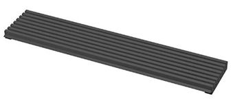 Solmer Metal Click Vent System Ventilation Grill Strips 600 mm Length (Black)