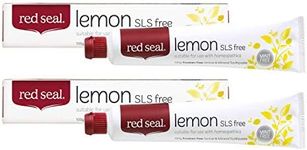 Red Seal Natural Lemon SLS Free Toothpaste That's Mint-free (2 Pack)