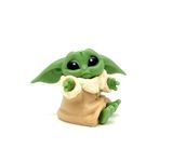 Trunkin | Baby Yoda Doll Gift Toys 2-2.4 inch Mandalorian Yoda Baby Action Toys Set | Star Wars Yoda Figures Figurines Model D