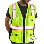 Dib Safety Vest Reflective Yellow M