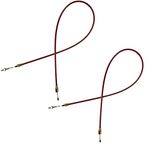 AB Tools 2 x Stainless Steel Trailer Brake Cable For Knott Axles Systems Outer Sheath 14-30mm