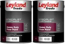 Leyland Trade Heavy Duty Floor Paint - Slate 5L (Pack of 2)
