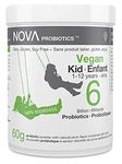 VEGAN Kid/Enfant 1-12 years - 6 Billion Probiotics per Scoop - No Refrigeration Required