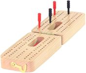 Folding Standard Cribbage Board - Made in USA