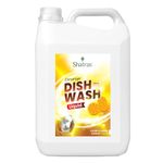 Shatras Dishwash Liquid Gel, Kitchen Utensil Cleaner Removes Grease & Oil-Orange Dishwashing Detergent (5000 ml)