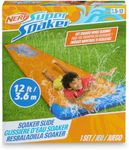 NERF Super Soaker Blast Water Slide – 12 Ft Kids Water Slide for Outdoor Summer Fun