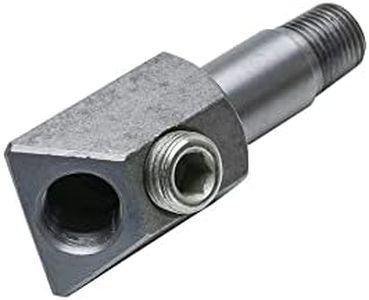 GlowShift Oil Pressure Sensor Adapter Compatible with Chevy Small Block 305/350 - Features (3) 1/8-27 NPT Female Threads - (2) 90 Degree & (1) 45 Degree Sensor Ports
