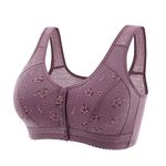 SKTIISN Invisible Bra Bras Straps for Women, Invisible Bra Straps Holder Stop Slipping Back Strap Bra Women Bras Non Wired Open at Front Women's Sports Bra mid Support Wirefree Racerback Workout