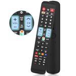 Universal Remote Control for All Samsung TV Remote BN59-01178W LCD LED QLED SUHD UHD HDTV Curved Plasma 4K 3D Smart TVs, with Buttons for Netflix, Prime Video, Smart Hub-Backlit