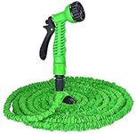SHREE YAMM ENTERPRISES Magic Hose Garden Pipe, 7.5m 25 Feet Expandable Garden Hose for Car Washing Gun Retractable Garden Watering Hose Pipe with Gun for Car(pack of 1)(multicolour)