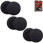 Crysendo Headphone Cushion (50mm / 5cm) 6Pcs 5mm Thick Replacement Earpads for Headphone Sponge Cover | High-Density Foam Ear Cushion for Headphones for Enhanced Comfort and Long Life