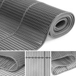 ybaymy Non-Slip Mat 300x90cm Floor Mat 4mm Thick Drainage Mat Perforated Rubber Mat Floor Mats For Use In Wet Areas Kitchens, Swimming Pools, Restaurants Garages, Passageways Hallways Sauna Mats