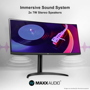 LG 34" UltraWide Curved Monitor – WQHD IPS Display