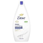 Dove Deeply Nourishing Body Wash Microbiome-Gentle body cleanser for softer, smoother skin after one shower 450 ml