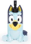 Jay Franco Bluey Soap Dispenser - Blue Kids Bathroom Accessory - Resin Lotion Pump