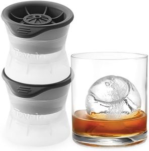 Tovolo Tennis Ball Ice Mould Set 2 - Charcoal