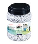 Neez Airsoft BB Pellets - Biodegradable High-Grade Paintball Plastic Bullets for Pellet Guns and Air Rifles - 1000, 2000, 5000, and 10000 Rounds of 6mm 0.20g BBs (5000- Bio TUB-White)