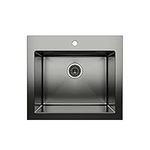 Cantrio MS-018 Premium Stainless Steel Utility Sink with 25" x 22" x 11.625" Dimensions