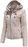 Tagoo Faux Leather Jacket Women Mot