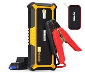 GOOLOO Portable Lithium Jump Starter 4000A Peak Car Starter (All Gas, up to 10.0L Diesel Engine) 12V Car Battery Booster Pack, Power Bank with USB Quick Charge and Type C Port