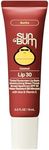 Sun Bum SPF 30 Sunscreen Bonfire Tinted Lip Balm - Coconut Flavor Broad Spectrum Moisturizing with Aloe & Vitamin E - Hawaii 104 Act Compliant (Made Without Octinoxate & Oxybenzone) - 0.5 oz
