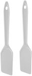 Hutzler 3703-2WH Lopol Nylon (Set of 2) Spatula Scraper, 11", White