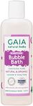 GAIA Natural Baby Bubble Bath Sleeptime | 100% Natural Origin | Sensitive Skin formula | organic Lavander | organic Ylang Ylang | Sulphate Free | Perfume Free | Australian Made - 250ml