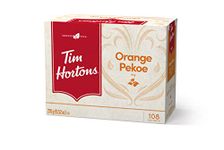 Tim Hortons Orange Pekoe Tea Bags, Classic Steeped Tea, 108ct Pack